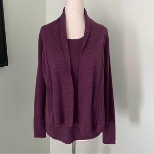 Eileen Fisher 2 piece set  | PM | 100% merino wool